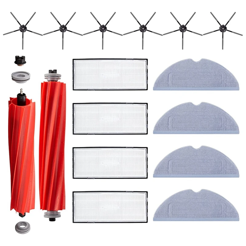 

16 Piece Accessory Set For Xiaomi Roborock S7 S7+ T7 T7S T7plus T7splus Roborock Vacuum Cleaner Spare Parts