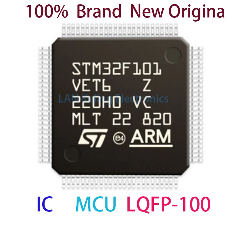

STM32F101VET6 100% Brand New Original STM STM32F STM32F101 STM32F101VET MCU LQFP-100