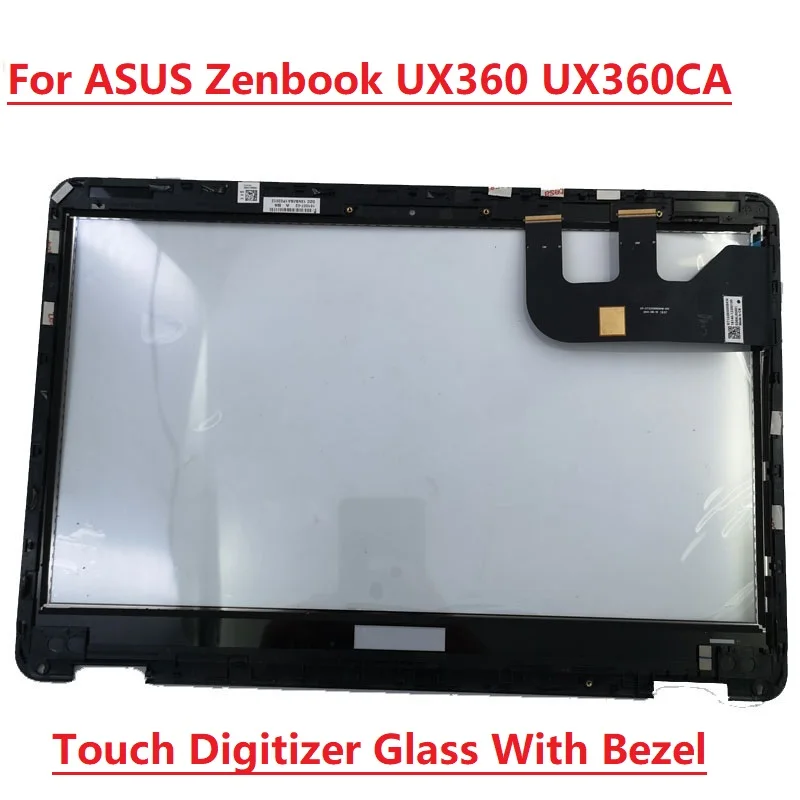 

Сенсорный экран 13,3 ''для ASUS ZENBOOK UX360CA UX360C, дигитайзер, стеклянные детали с передней рамкой