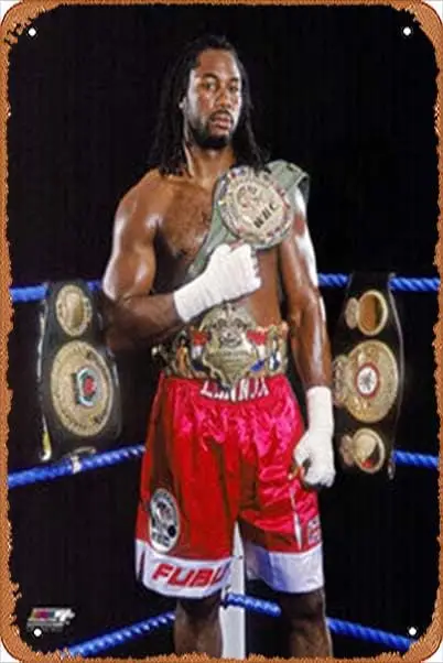 Muecddoa винтажные металлические знаки забавный Lennox Lewis &quotUndisputed&quot (2000) плакат знак
