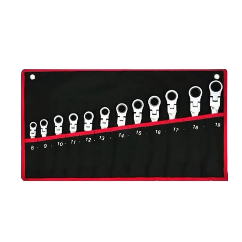 Универсальный Набор комбинированных ключей с храповым механизмом ручные