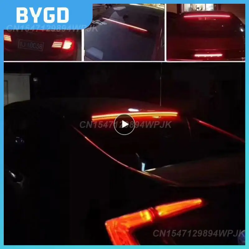 

90cm Red Light Bar Universal Superbright Flashing Lights Car Accessories Decorative Light Multi-mode Brake Lights Portable