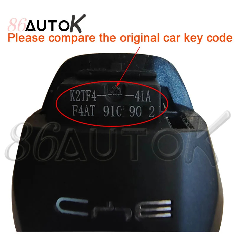 

Автомобильный дистанционный ключ 433,92 МГц ID46 чип для BYD Dolphin Qin PLUS DM-i Qin PLUS EV Yuan PLUS SONG Pro Plus K2TF4-41A-F4AT автомобильный ключ