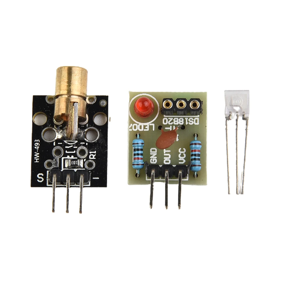 

Laser Receiver Sensor Module + KY-008 Transmitter 10pcs/Set For Arduino AVR Emo Robot Coil Ecoflow Peltier Huepar Cozmo