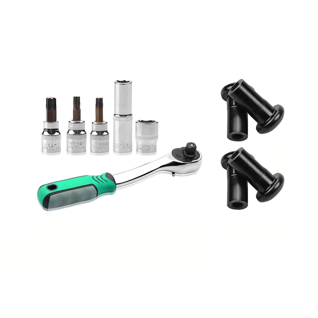 

Твердая верхняя дверь, набор звездочек 82214166AB 68361574AB + дверные шарнирные гайки для Jeep Wrangler JK JKU JL JLU 2007-2021