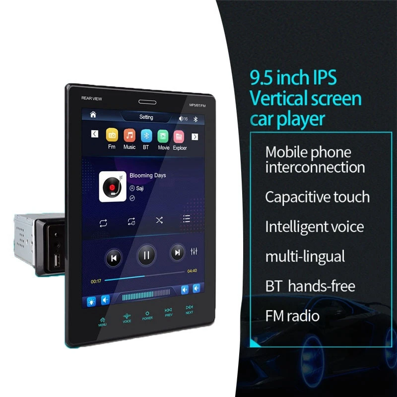 

Car Audio Player D7YA IPS Touchscreen Player 9.5 Inch Stereo Car Radio Supporting /IOS-