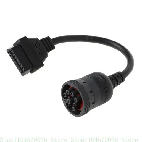 OBD II OBD2 9-контактный на 16-контактный удлинительный кабель «папа-мама» для автомобильного диагностического удлинителя, адаптер, гибкость