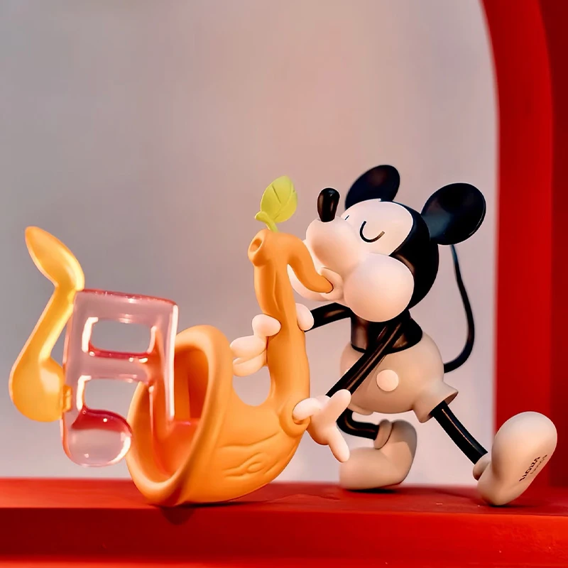 В наличии Disney Микки Цветная охотничья серия слепая коробка аниме фигурка милая