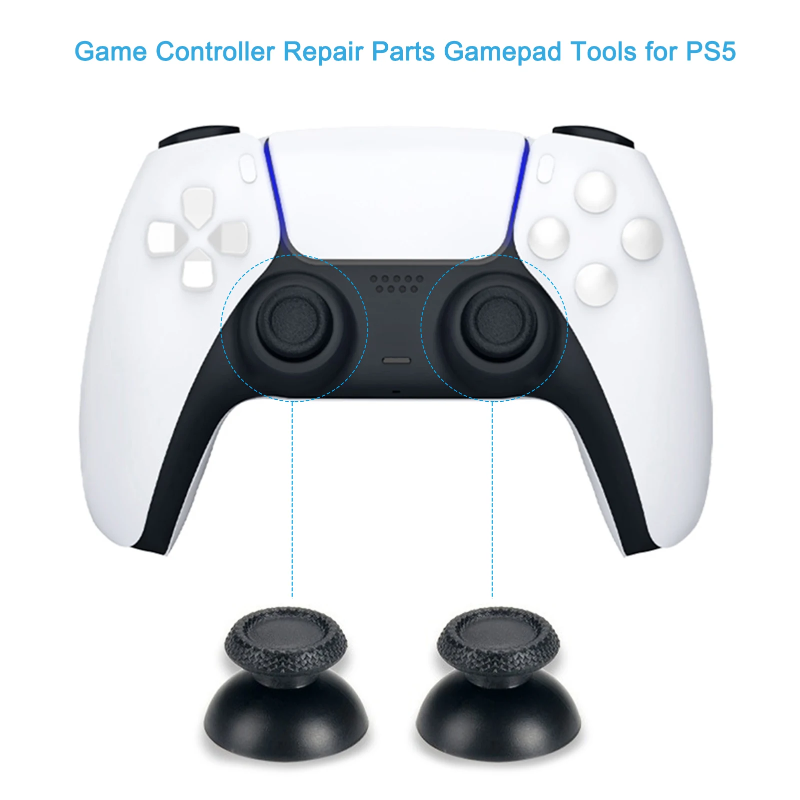 Игровой аксессуар для геймпада PS5 R1 R2 L1 L2 набор пружинных отверток ремонта DualSense -