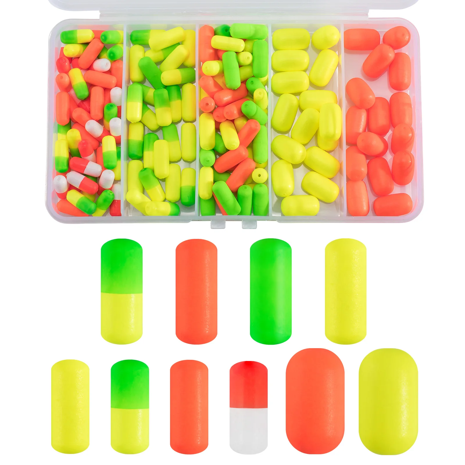 

150 шт., рыболовный поплавок из пенопласта