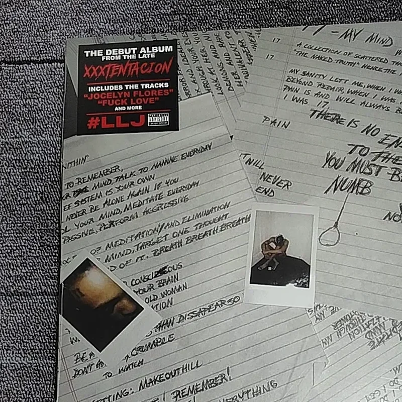 Фото Виниловая пластинка XXXTentacion 17 Black and White Color Glue для XXXTentacion №2