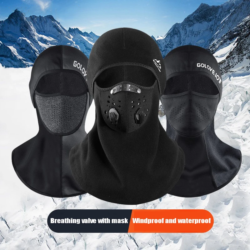 

Winter style windproof and warm riding windproof and cold-proof mask with filter