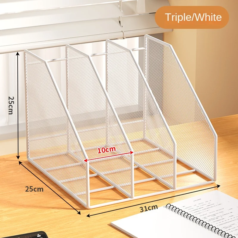 

Металлическая Подставка Для Файлов, Настольный Органайзер, Офисная Настольная Полка, Лоток Для Документов