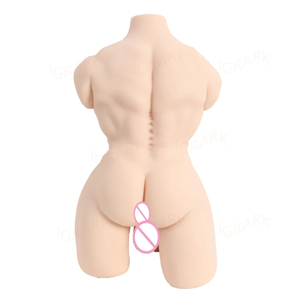 Мужской туловище большой пенис половина тела секс-кукла для влагалища точки G