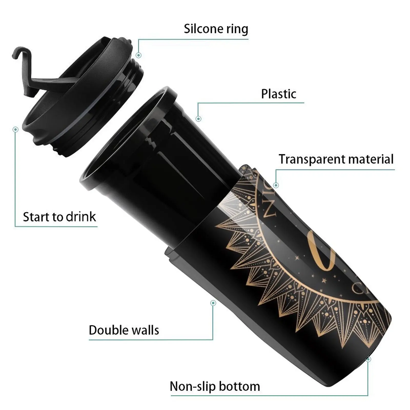 Новая ночная площадка Velaris город звезд-Дорожная кофейная кружка ACOTAR чашка