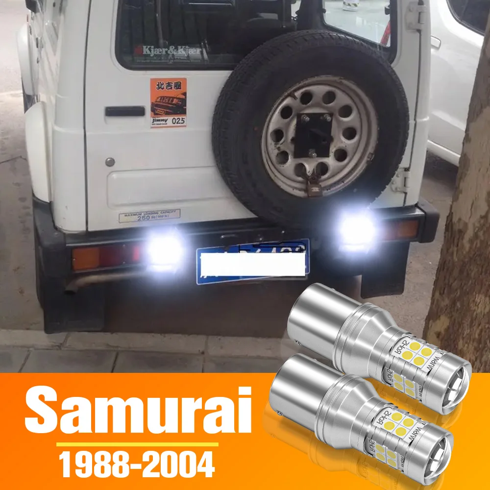 

2pcs LED Reverse Light Backup Bulb Accessories For Suzuki Samurai 1988-2004 1997 1998 1999 2000 2001 2002 2003