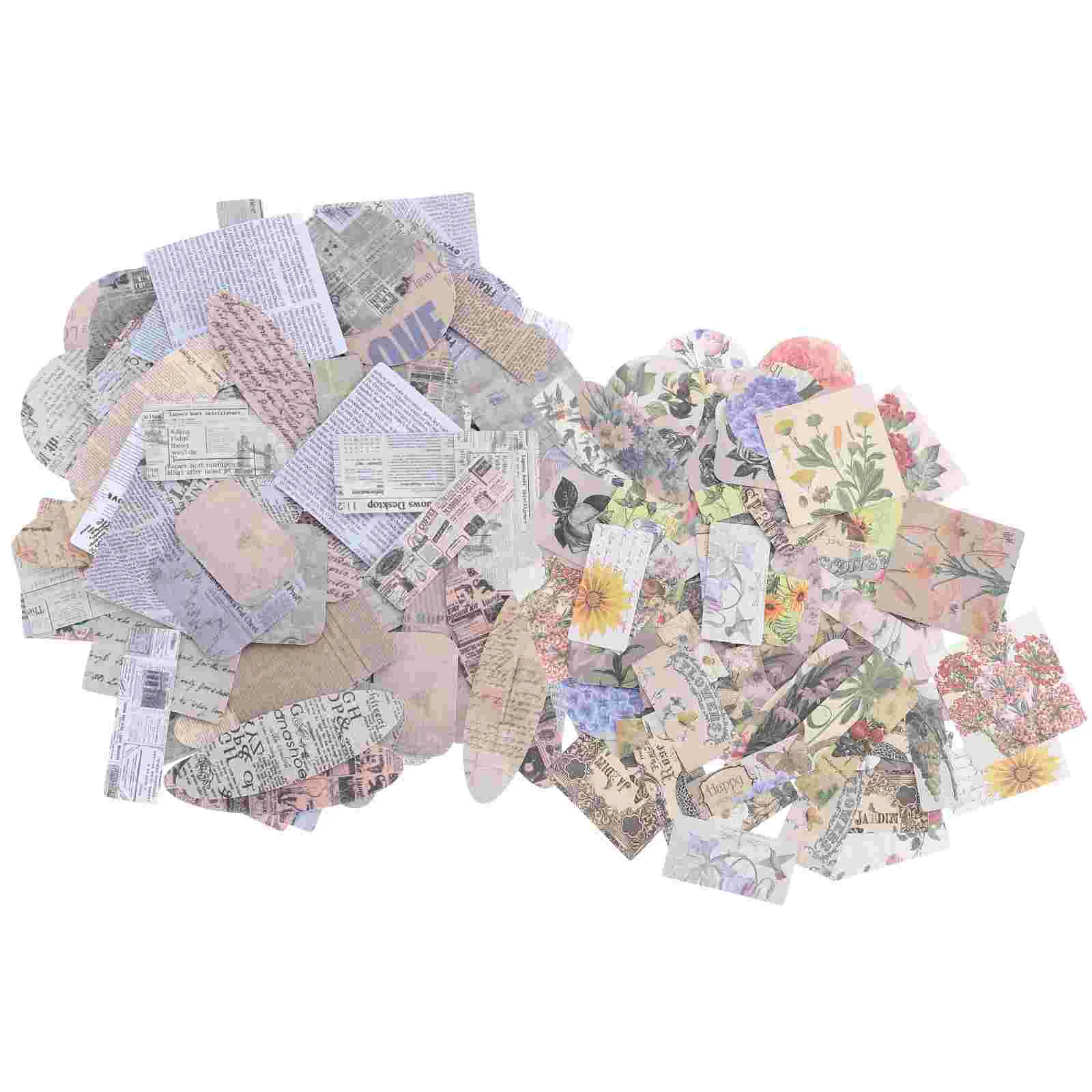 

Paper Journaling Vintage Journal Scrapbook Material Stickers Diy Scrapbooking Bulletsticker Diary Supplies Decoupage Crafts