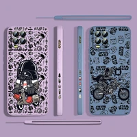 star wars cartoon for oppo realme 50i 50a 9i 8 6 pro find x3 lite neo gt master a9 2020 liquid left rope phone case cover capa
