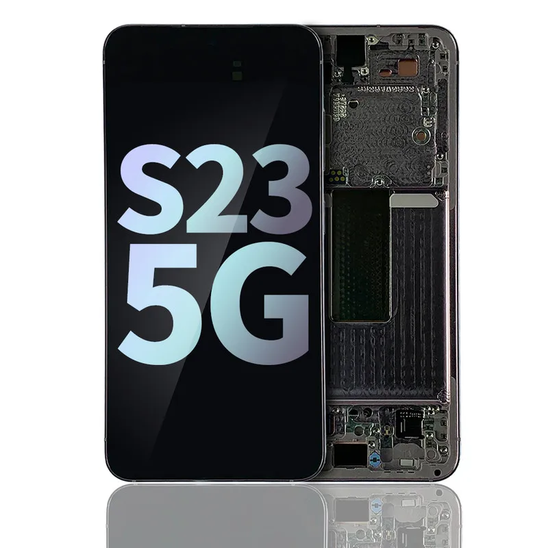 

OLED Display With Frame Replacement For Samsung Galaxy S23 5G (US&International) (Service Pack) (Lavender)