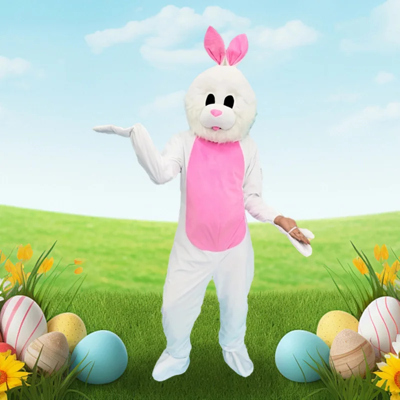 Новый костюм талисмана пасхального кролика рекламная церемония день рождения