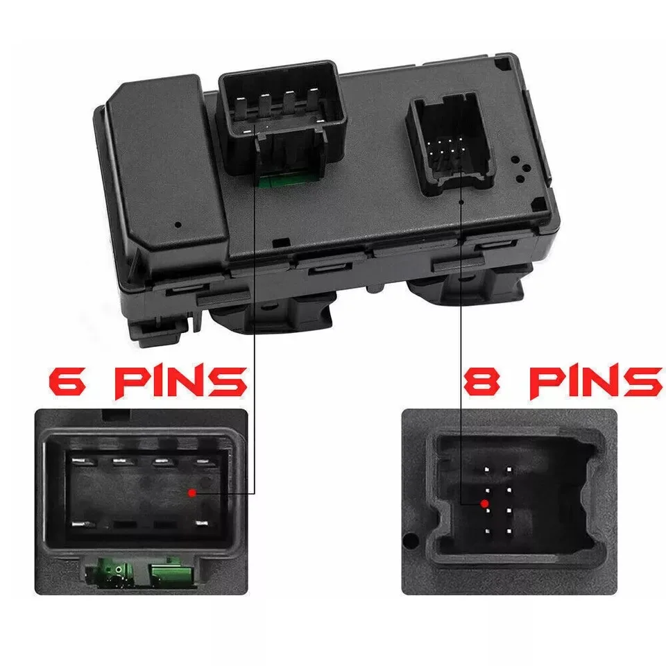 Передний левый переключатель управления стеклоподъемником для Chevy Silverado GMC Sierra