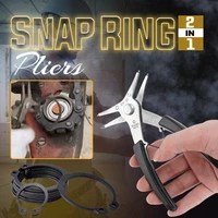 2 in 1 snap ring pliers internal external pliers retaining clips multifunctional snap ring circlip pliers for hand tool