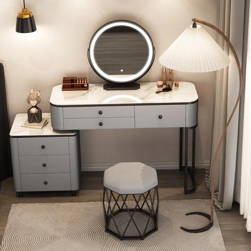 

Очаровательный шкаф, туалетный столик, зеркало для девушек, простой современный туалетный столик, органайзер, Минималистичная мебель для спальни