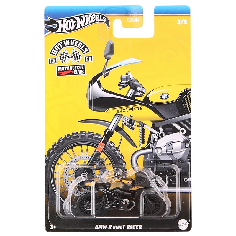 Оригинальный миниатюрный мотоцикл Hot Wheels GDG44 H Реплика 1/64 Hoteelws автомобили HotWheels