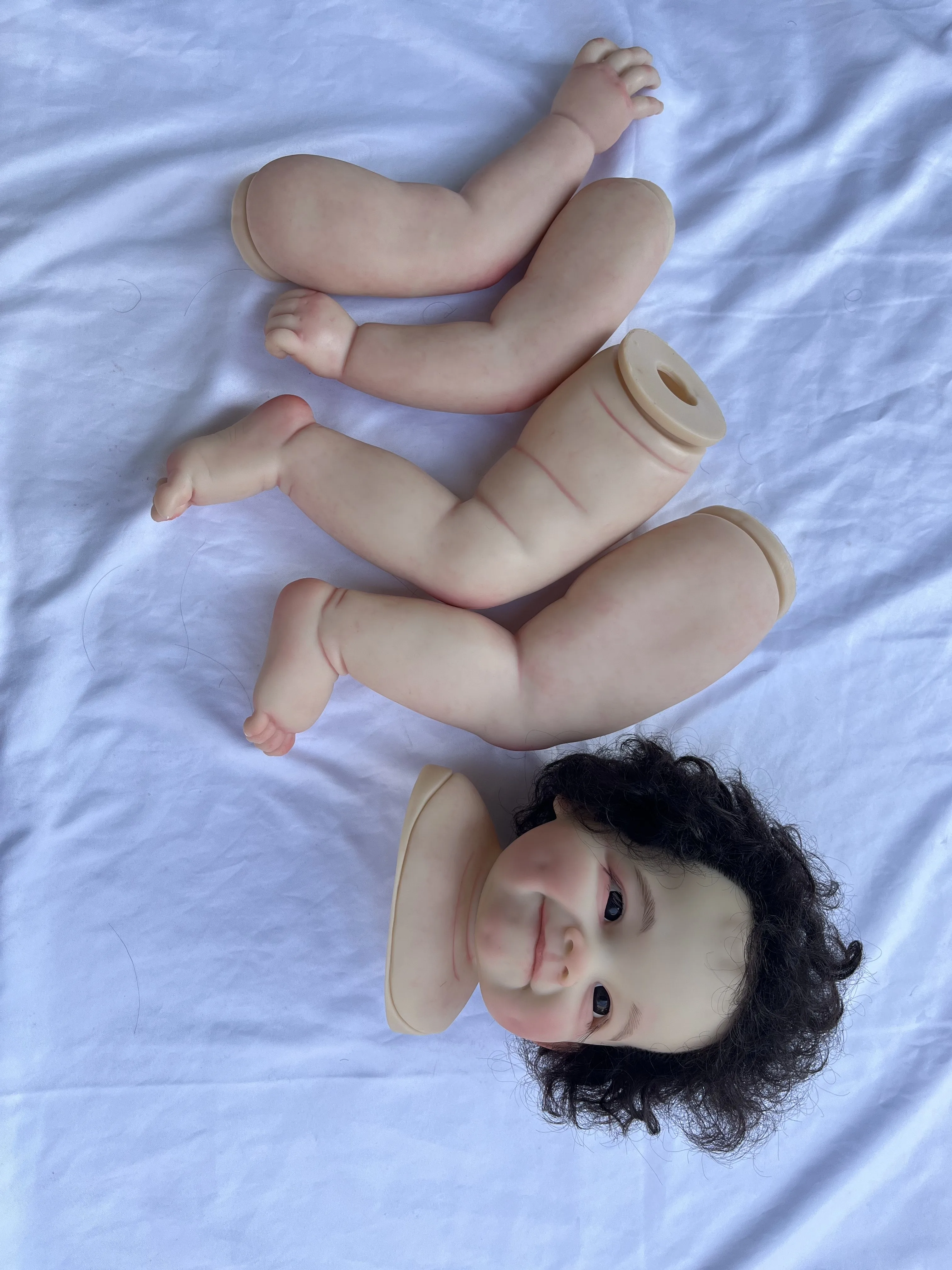 FBBD ограниченная поставка по индивидуальному заказу 28-дюймовый реборн ребенок Raya