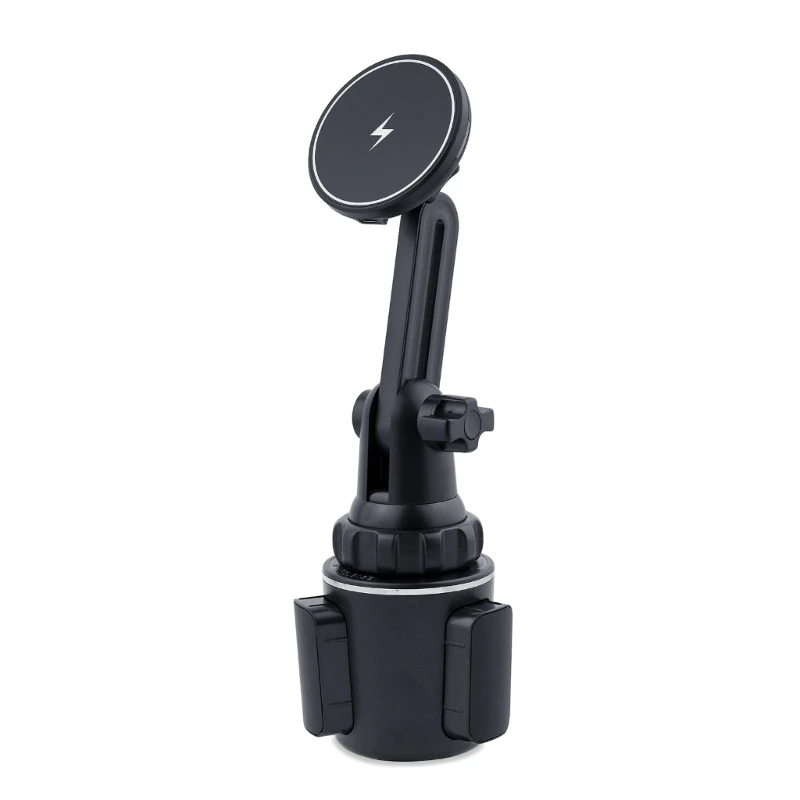 Беспроводное зарядное устройство с держателем для чашки автомобильное