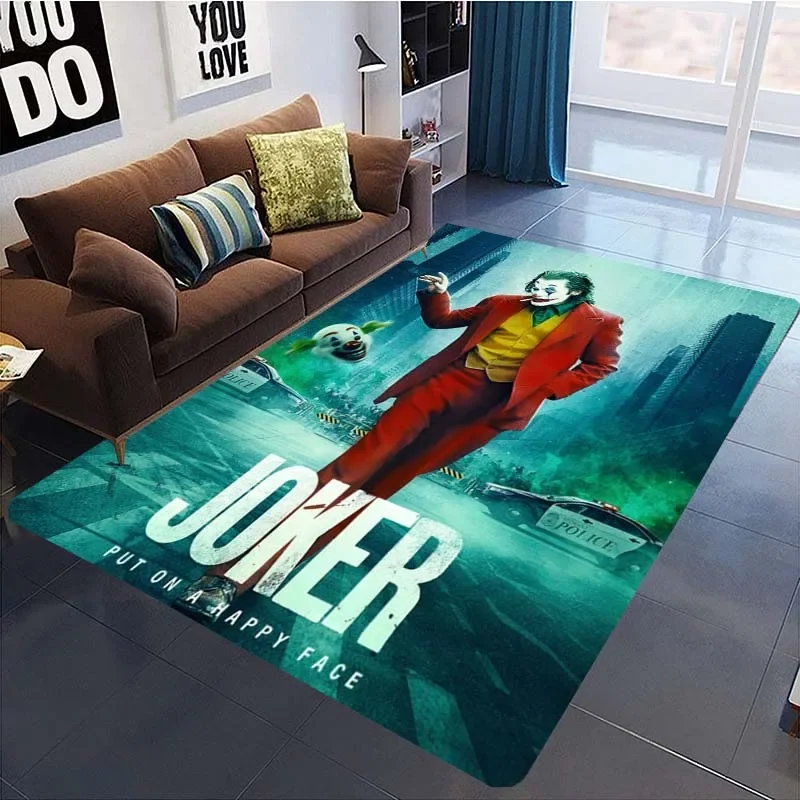 15 Размеров Joker плёнка пользовательский коврик модный нескользящий для спальни