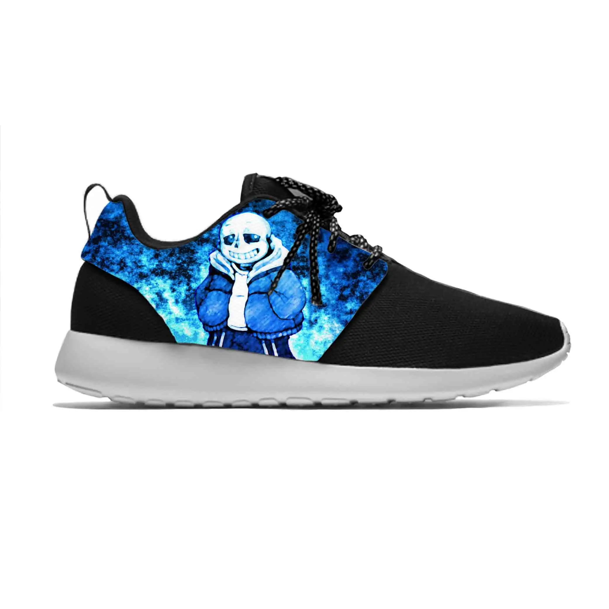 

Undertale Sans Skull Skeleton Anime Cartoon Game Sport Running Shoes Casual Breathable Lightweight 3D Print Men Women Sneakers