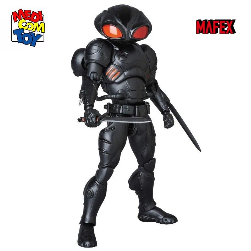 Оригинальная игрушка Medicom серии Mafex Aquaman Black Manta DC аниме экшн-Фигурки 6 дюймов