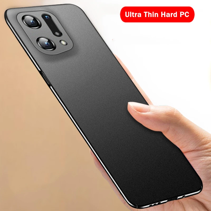 Case For OPPO Find X5 Pro Cover Ultra Thin Hard PC Case Matte Slim Shockproof Cover for OPPO Find X5