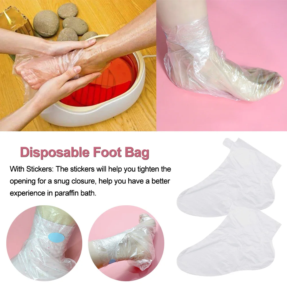 

200 шт., одноразовые термотерапевтические Плотные мешки для ног