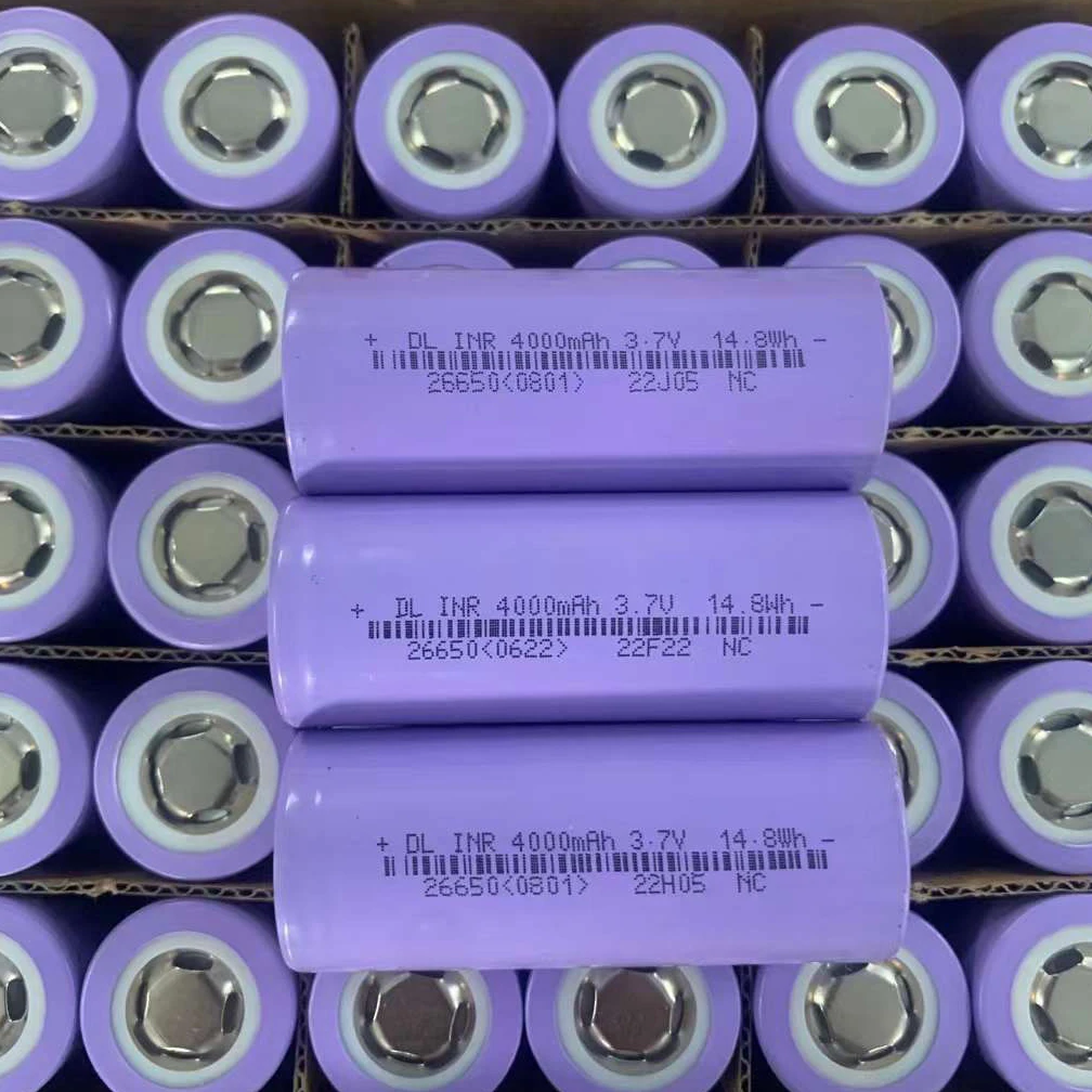 

100% Original 26650 Battery 4000mAh 3.7V High Discharge 5C 20A Power High-Current For 36V 48V 60V 72V EBIKE Rechargeable Battery