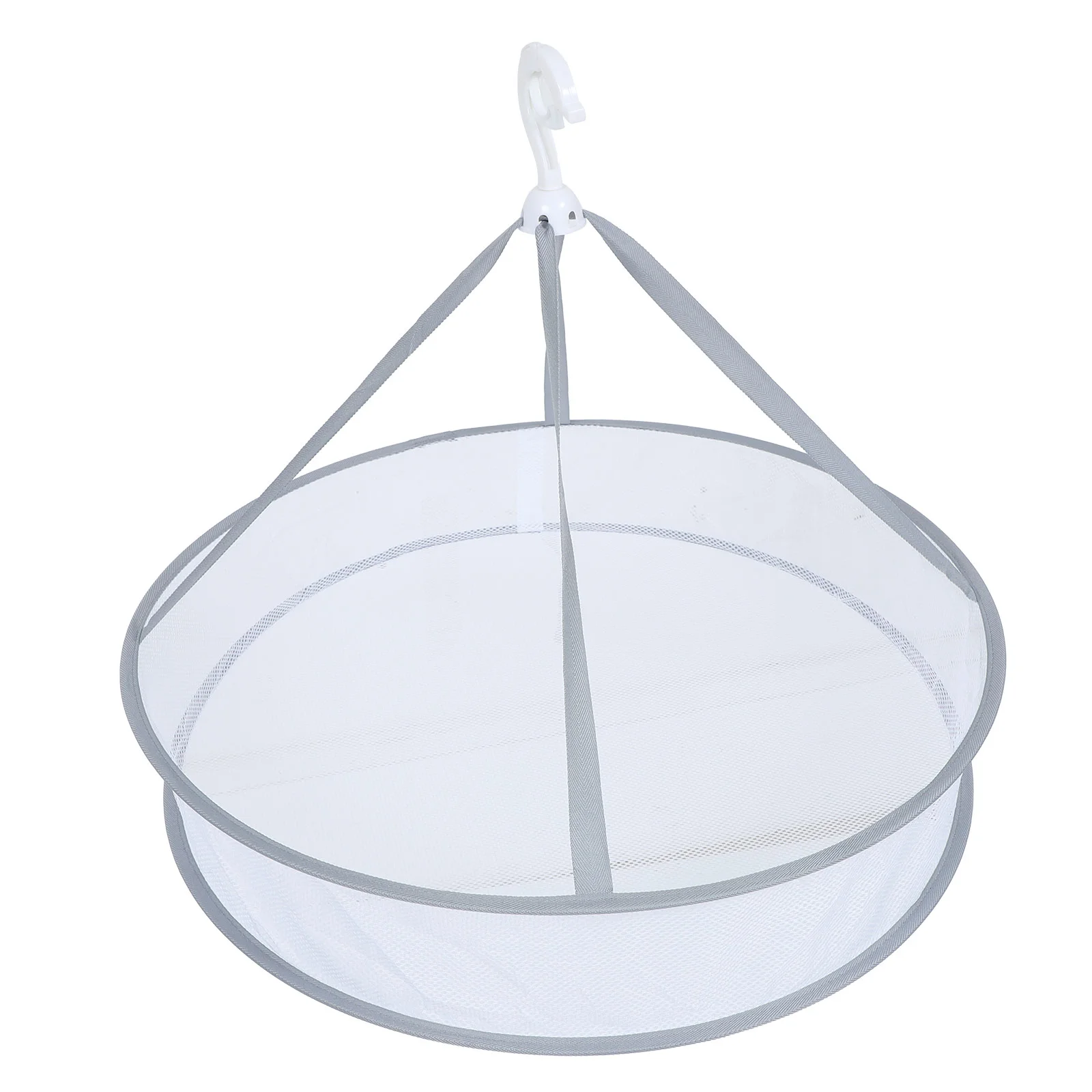 

Drying Clothes Rack Dryer Mesh Hanging Net Sweater Laundry Basket Foldable Collapsible Fold Dry Hanger Cloth Air Socks