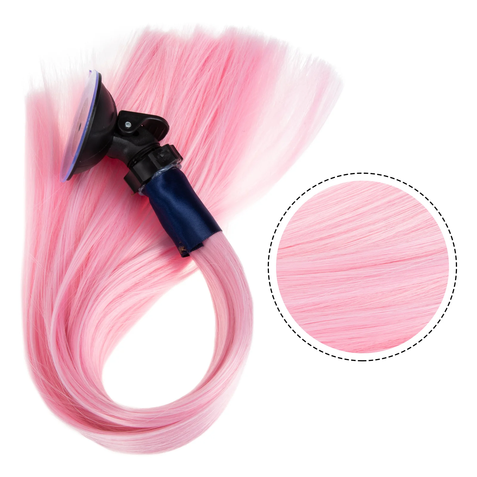 

Ponytail Hair Pigtails Motorcycle Accessories Pigtail Wigsdetachable Braid Braidswomen Decoration Decor Bike Decorative Cup Ski