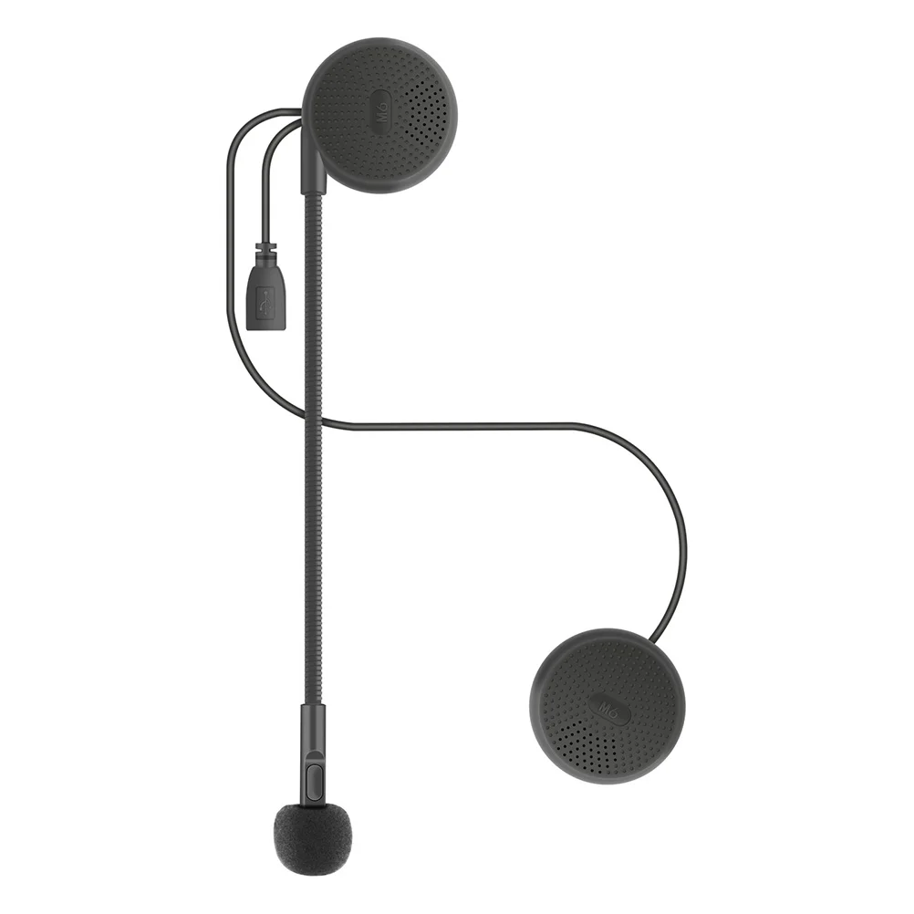 

1pc Portable Practical Sturdy Motorcycle Headphones Device Accessories Headset