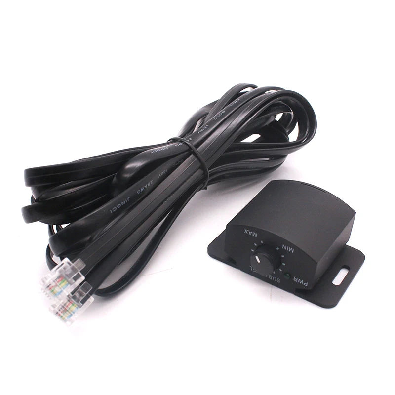 

Автомобильный усилитель громкости пульт дистанционного управления динамики сабвуфер Регулировка громкости переключатель преобразователь сабвуфер регулятор громкости усилитель