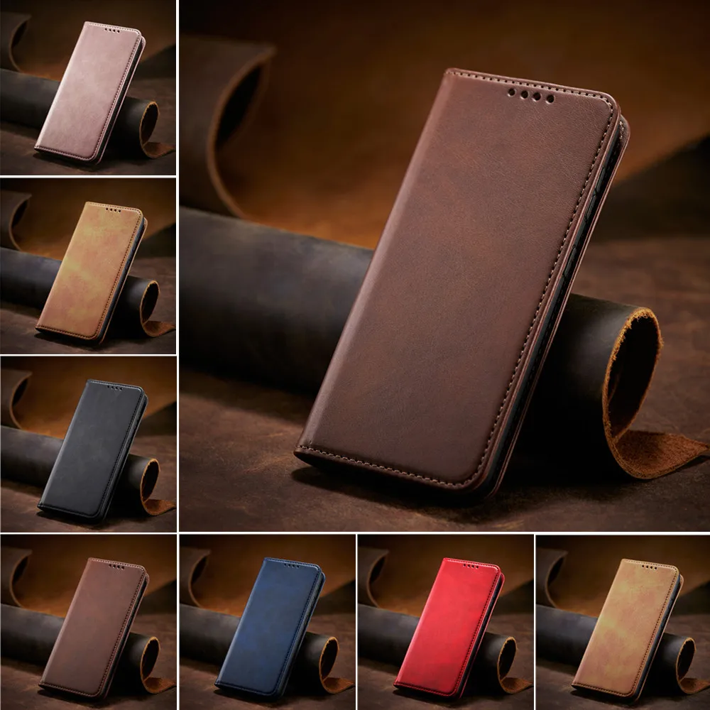

Flip Case for Samsung Galaxy S22 S21 S20 Ultra FE S10 S9 Plus A51 A12 A32 A52 A72 Luxury Leather Wallet Cards Phone Bags Cover