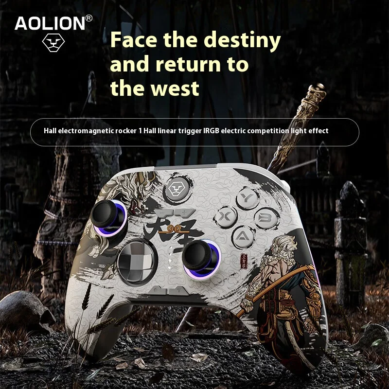Aolion Dasheng 2-го Поколения Черный Миф Wukong Тройной Режим Геймпад Для iPad ПК Xbox С