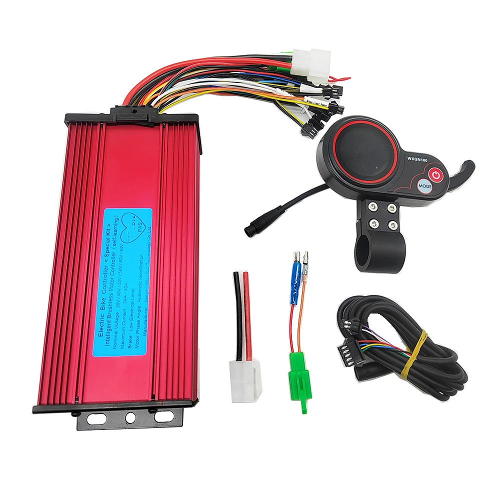 Electric Bicycle Scooter 36V 48V 60V 1000W 1500W 2000W Brushless Controller BLDC Motor Controller LCD Display Kit