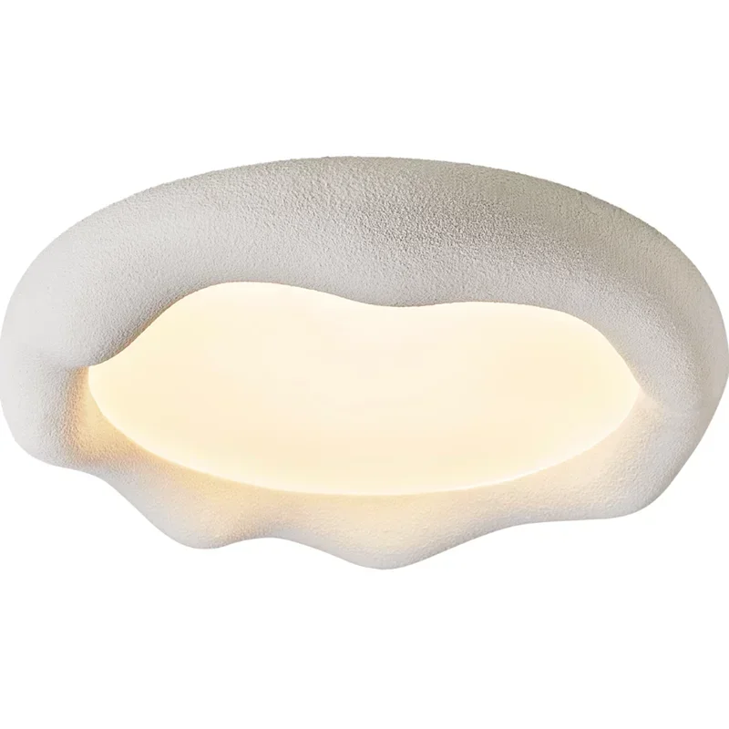 Скандинавский светильник в стиле Wabi Sabi кремовый минималистичный креативный