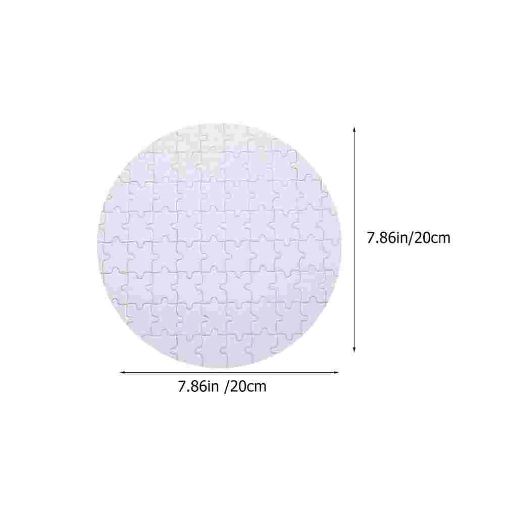 Печать головоломки термальная передача царапин и ножниц DIY пустые белые