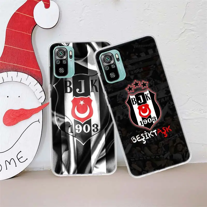 Модный чехол для телефона Besiktas BJK Redmi Note 14+ 13 Pro Plus 5G 12 12C 10 9 8 7 10A 10C 9A 9C 9T 8A 7A K60 K70 Cover Capa