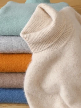 Men's 100% pure Mink Cashmere Sweater 1