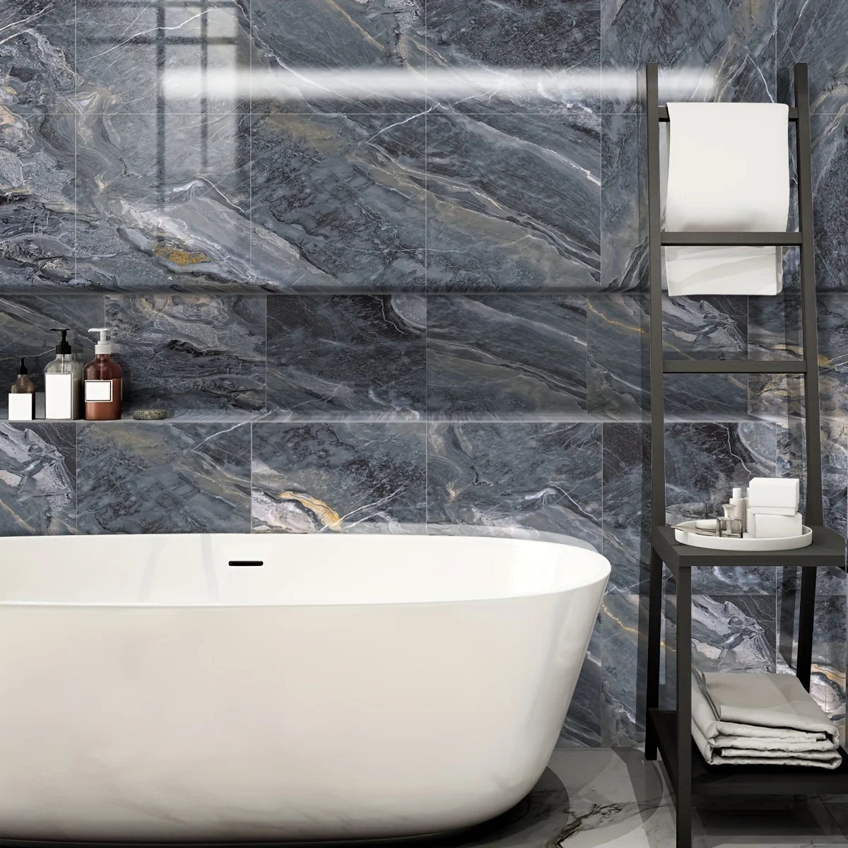 8 шт. утолщенные водонепроницаемые самоклеящиеся мраморные узоры