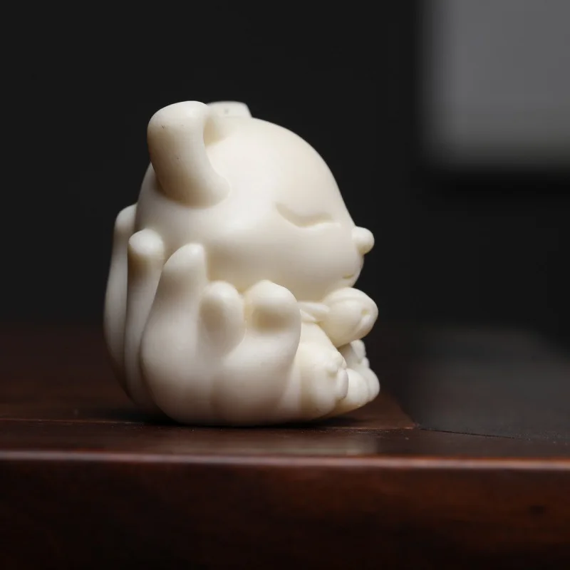 Прямые поставки с фабрики орех цвета слоновой кости Jingdang девять хвостов лиса