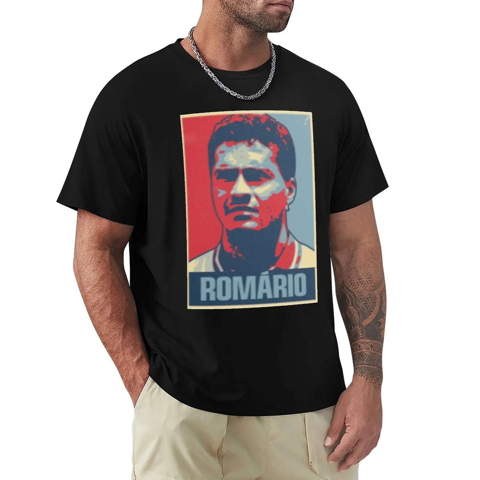 

Brazil 4 Romário And Romario And Farias Football Team Move Kemp Graphic Cool Tshirt High Quality Activity Competition Eur Size